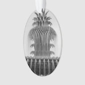 Ananas verzachten ornament (voorkant)