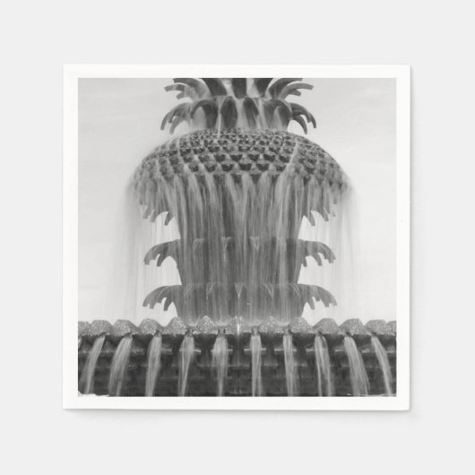 Ananas verzachten servetten (Voorkant)