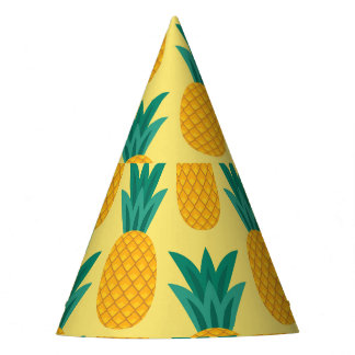 Ananas Vintage: vruchtbare patroonverrukking. Feesthoedjes