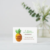 Ananas Visitekaartje (Staand voorkant)