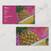 Ananas Visitekaartjes (Voorkant / Achterkant)