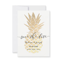 Ananas voor folie van faux | behalve de datum