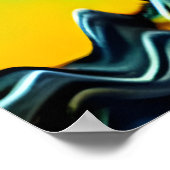 Ananas vous sourit | AI Art Poster (Coin)