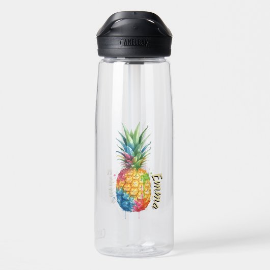 Ananas Waterfles (Achterkant)