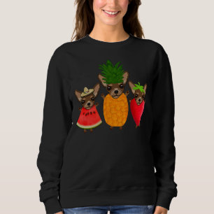 Ananas Watermeloen en Aardbeien Mode Cute C Trui