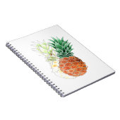 Ananas, waterverf. notitieboek (Rechterzijde)