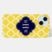 Ananas Whotkus Marokkaanse marinemonogram 3 Initia Case-Mate iPhone Case (Achterkant (horizontaal))