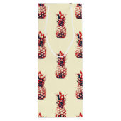 ananas wijn cadeautas (Achterkant)