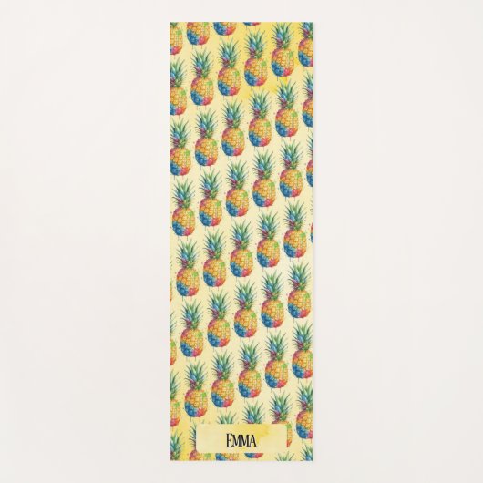 Ananas Yogamat (Voorkant)