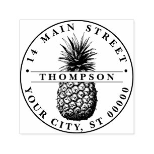 Ananas Zelfinktende Stempel