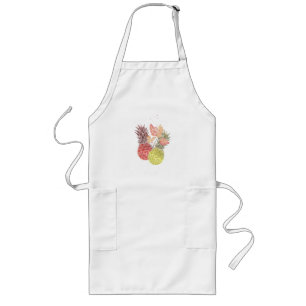 Ananas, zoet koppel. lang schort