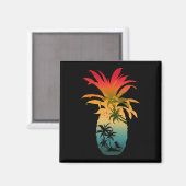 ANANAS ZONSONDERGANG MAGNEET (Voorkant / Achterkant)