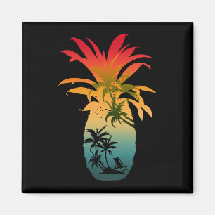 ANANAS ZONSONDERGANG MAGNEET