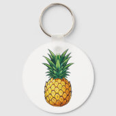 Ananasfruit Sleutelhanger (Achterkant)