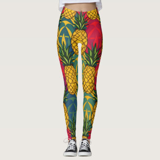 Ananaspatroon leggings