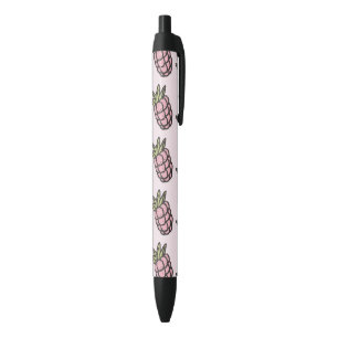 Ananaspatroon Y2K Retro Funky Zwarte Inkt Pen