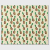 ananasschroot cadeaupapier (Vlak)