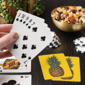 Ananassekaarten Pokerkaarten (Insitu)