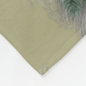 ananassekat fleece deken (Hoek)