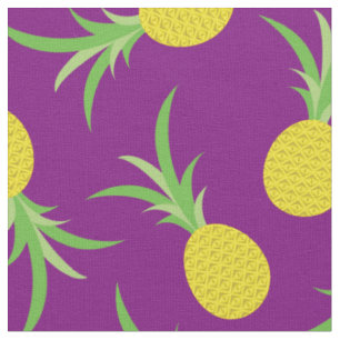 Ananassen Fruit Tropisch Kind Schattig Stof