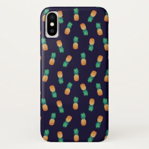 ananassen op de marine iPhone x hoesje