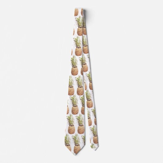 ananassepatroon stropdas (Voorkant)