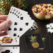 Ananassruitspellen Pokerkaarten (Insitu)