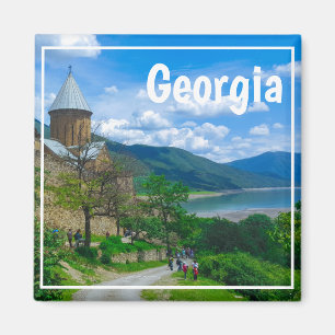 Ananuri Castle Georgia Aragvi Kautsgebergte Magneet