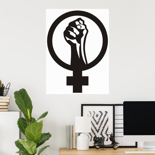 Anarcha feminisme poster (Thuiskantoor)