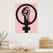 Anarcha feminisme poster (Keuken)