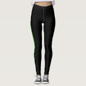 Anarchie 77 (VERT) Leggings (Devant)