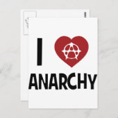 Anarchie! Briefkaart (Voorkant / Achterkant)