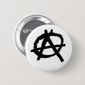 Anarchie Button (Voorkant /achterkant)