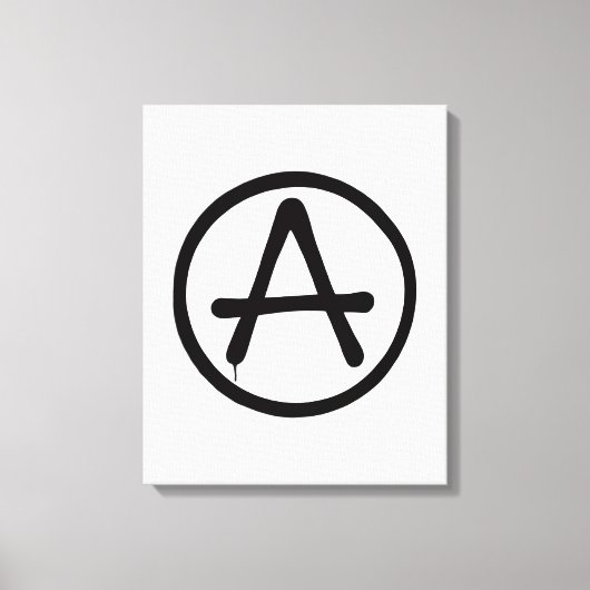 Anarchie Canvas Afdruk (Voorkant)