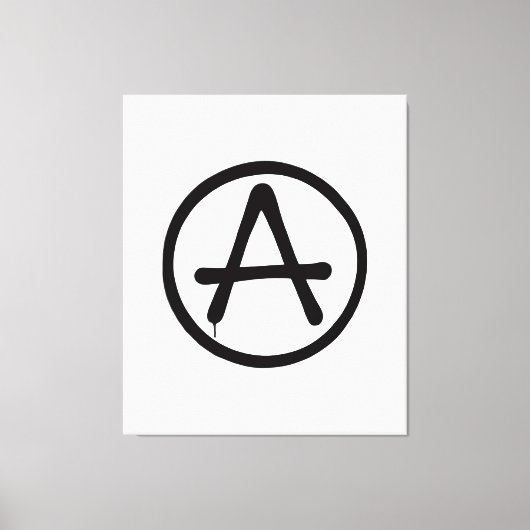 Anarchie Canvas Afdruk (Voorkant)