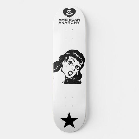 Anarchie Kunst - Skateboard (Voorkant)