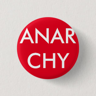 Anarchie Ronde Button 3,2 Cm