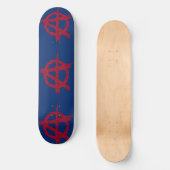 Anarchie Skateboard (Voorkant)