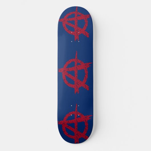 Anarchie Skateboard (Voorkant)