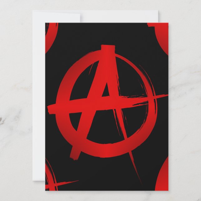 Anarchie symbool (Voorkant)
