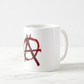 anarchie tasse de café, la liberté dans chaque gor (Devant droit)