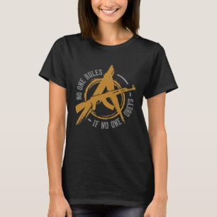 Anarchie u2013 Niemand bepaalt of niemand obes T-shirt