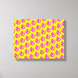 anarchiepatroon canvas afdruk