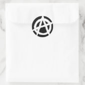 Anarchisme Symbool Sticker (Tas)
