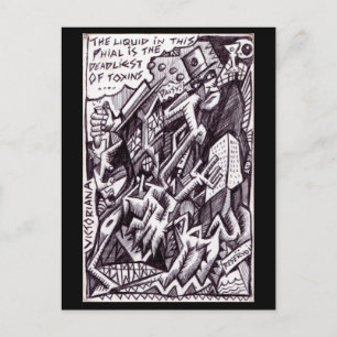 Anarchist in het groot door Brian Benson Briefkaart