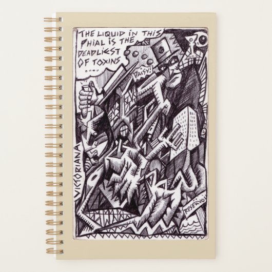 Anarchist in het groot planner (Voorkant)