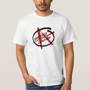 Anarchist Inside T-shirt