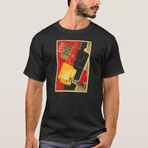 Anarchist uit de Spaanse burgeroorlog tegen het fa T-shirt