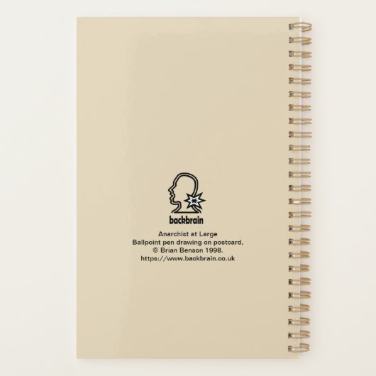 Anarchiste en général (Dos)