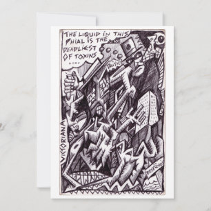 Anarchiste sur grande carte plat